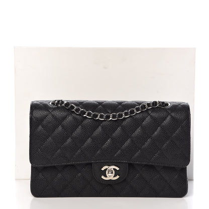 Chanel Caviar Quilted Medium Double Flap Black 10 of 10