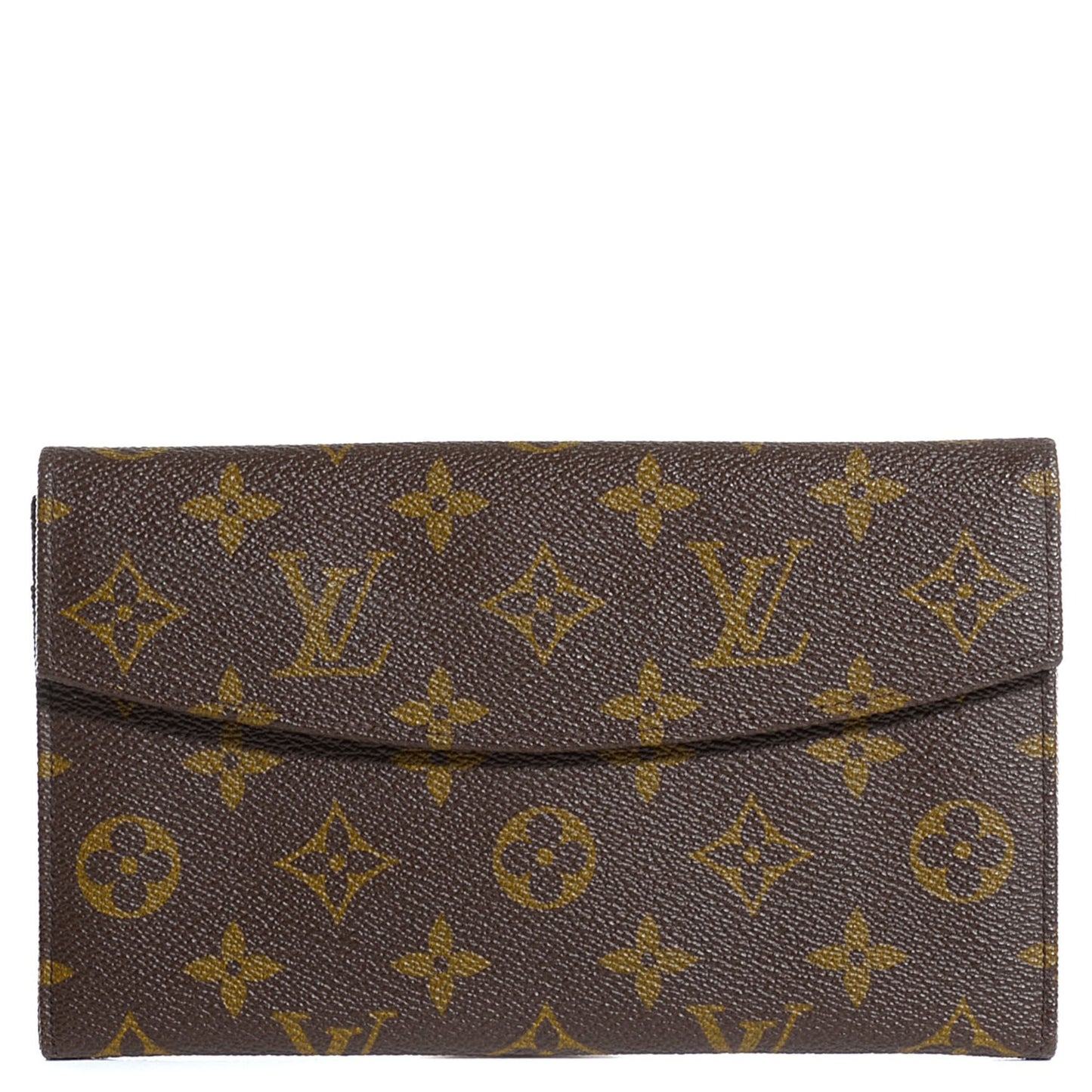 Monogram Saks Wallet