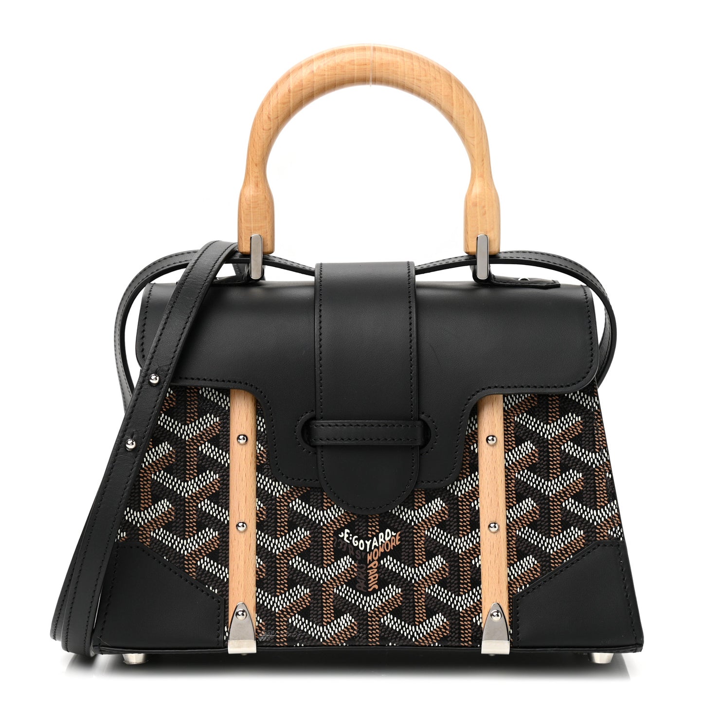 Goyardine Structure Mini Saigon Black