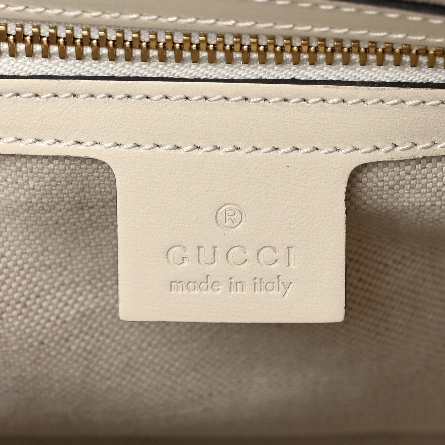 Gucci Boarded Plutone Calfskin Small Horsebit 1955 Top Handle Bag Mystic White 6 of 12
