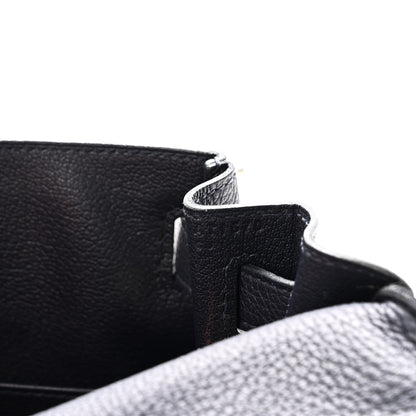 Hermes Togo Kelly Retourne 28 Bleu Nuit 7 of 10