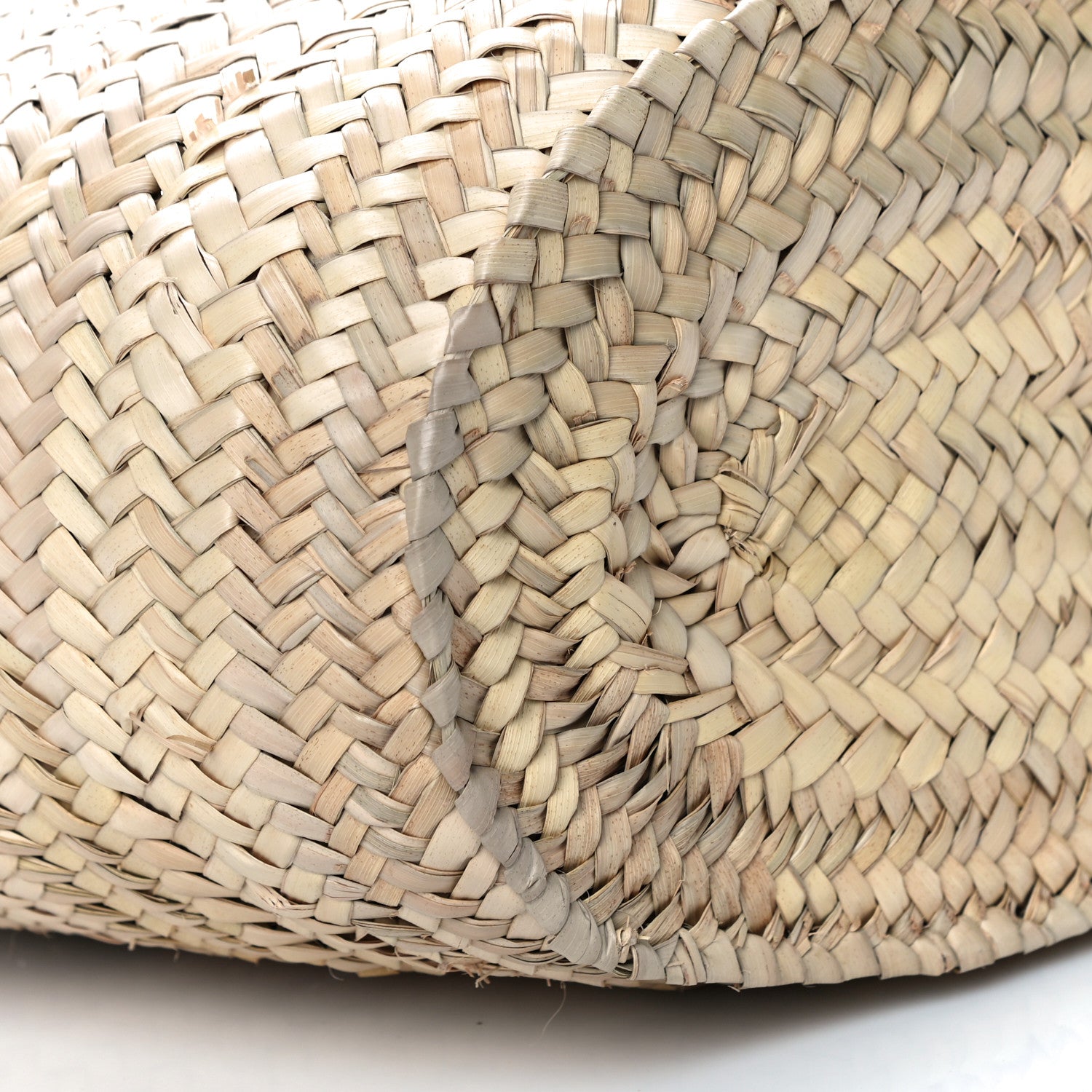 Loewe Raffia Basket Tote Bag Natural Tan 7 of 8