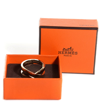 Hermes Permabrass Scarf Ring Gold 6 of 6