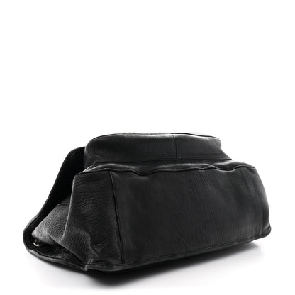 Saint Laurent Grained Lambskin Monogram Oversized Niki Chain Satchel Black 4 of 11