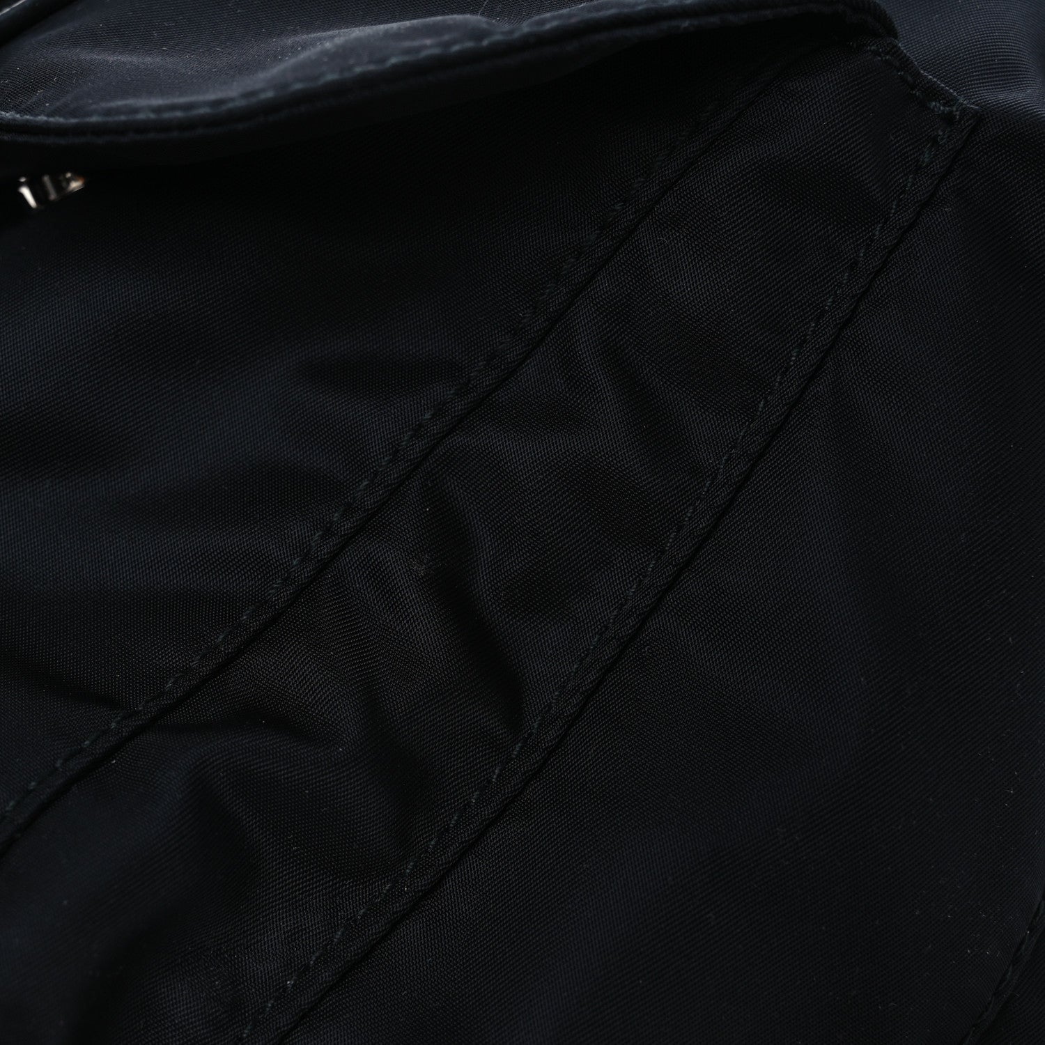 Prada Tessuto Nylon Saffiano Medium Backpack Black 14 of 16