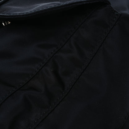 Prada Tessuto Nylon Saffiano Medium Backpack Black 14 of 16