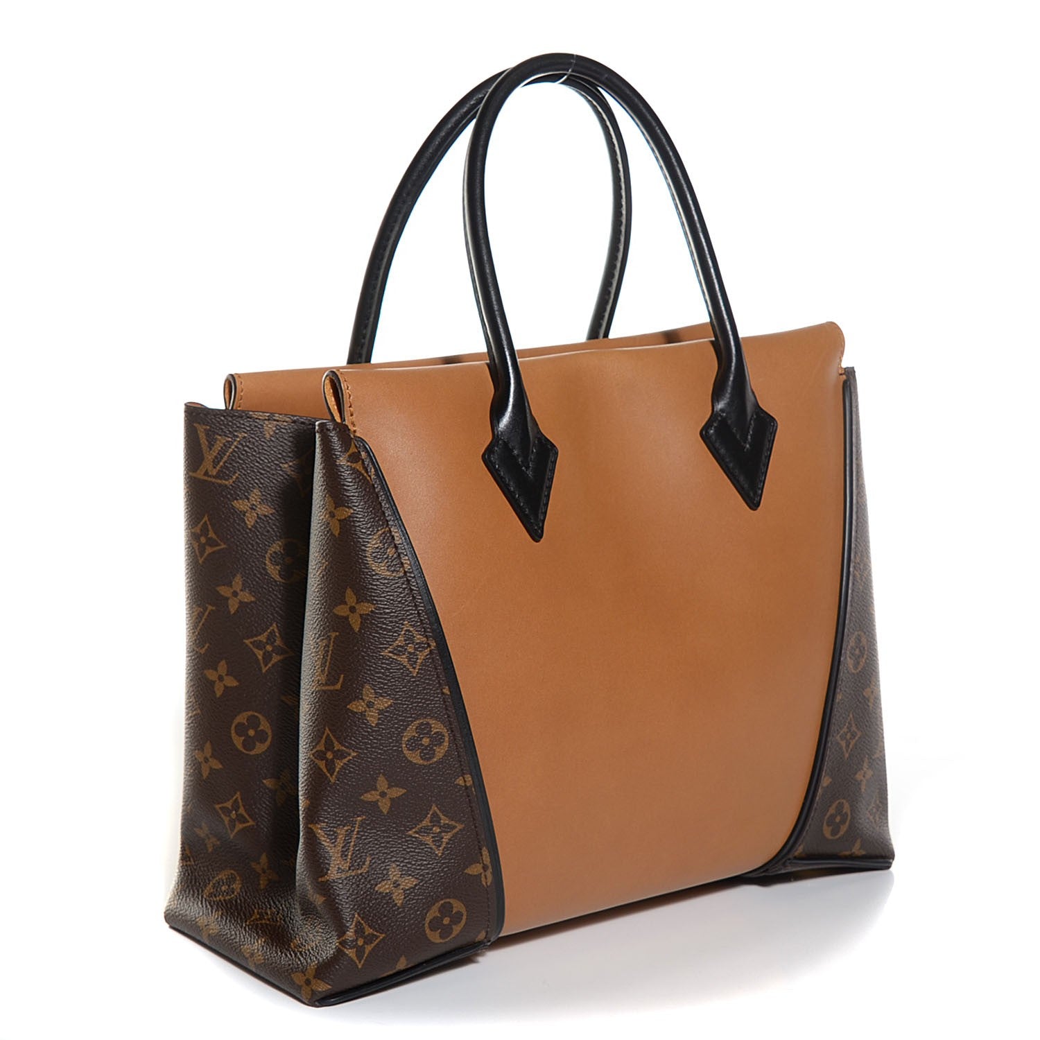 Louis Vuitton Monogram Cuir Orfevre Tote W PM Noisette 3 of 7