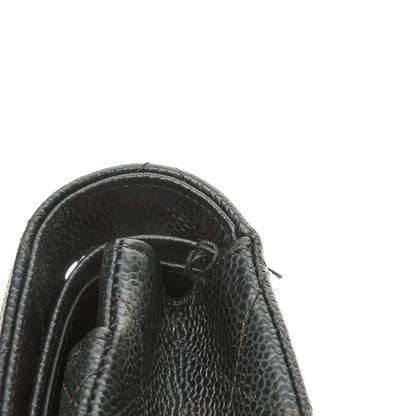 Chanel Caviar Quilted Small Double Flap Black 11 of 12