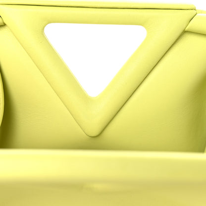 Bottega Veneta Calfskin Small The Point Triangle Bag Seagrass 9 of 11