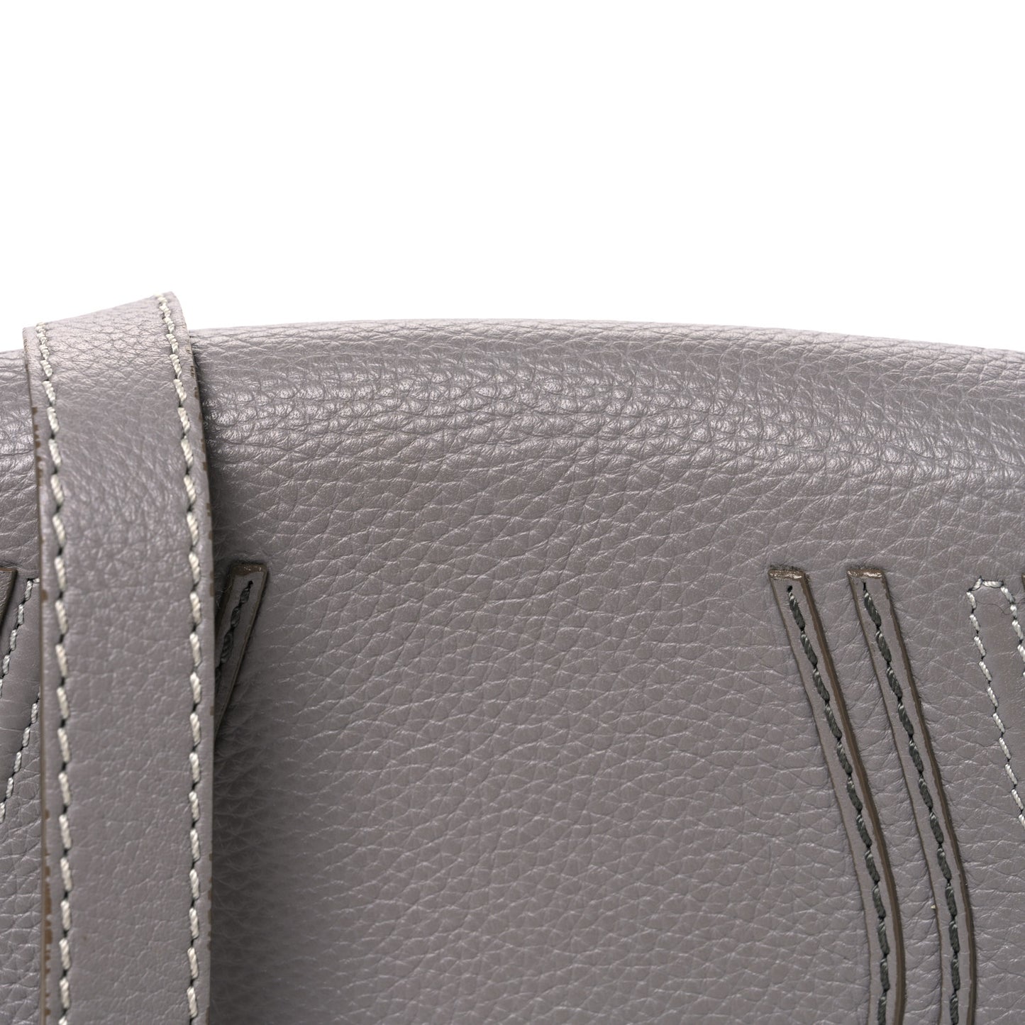 Calfskin Mini Marcie Round Crossbody Bag Cashmere Grey