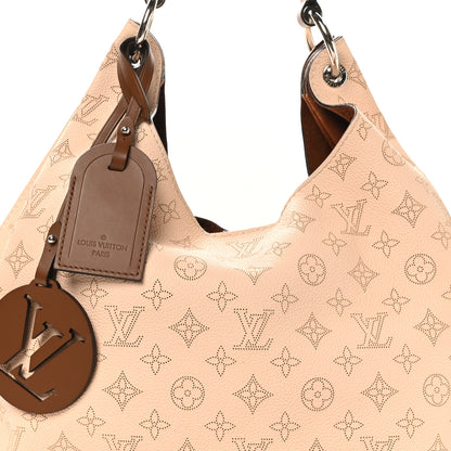 Louis Vuitton Mahina Carmel Hobo Creme 7 of 9