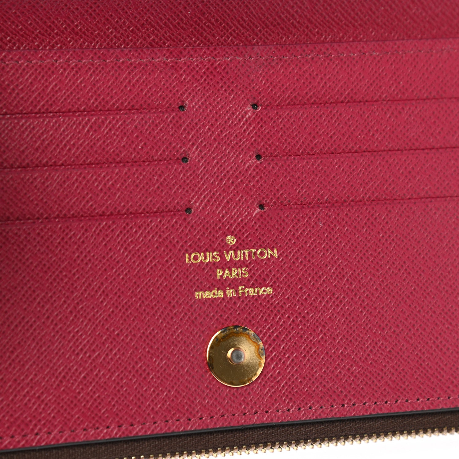Louis Vuitton Monogram Adele Wallet Fuchsia 6 of 14