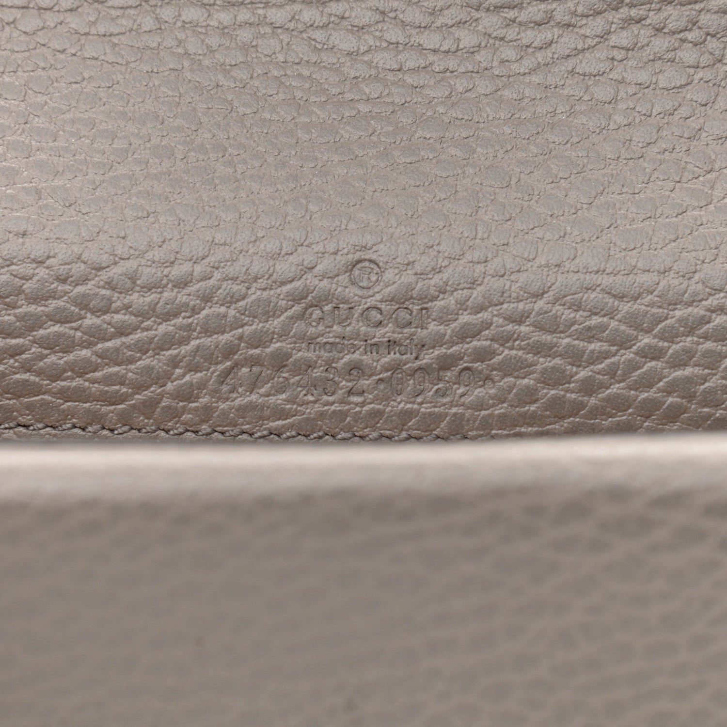 Gucci Dollar Calfskin Crystal Super Mini Dionysus Shoulder Bag Dusty Grey Black Diamond 6 of 10