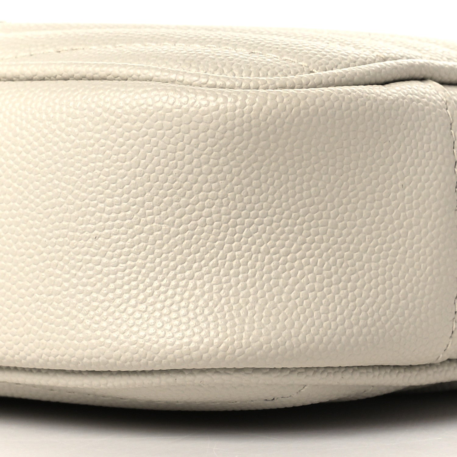 Saint Laurent Grain De Poudre Matelasse Monogram Mini Lou Camera Bag Crema Soft 10 of 11