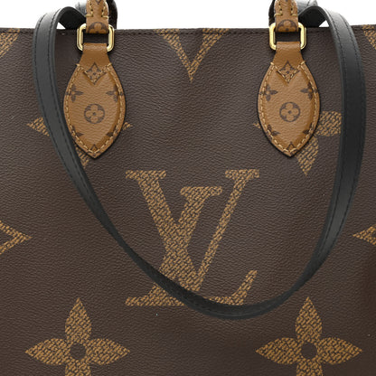 Louis Vuitton Reverse Monogram Giant Onthego MM 8 of 13