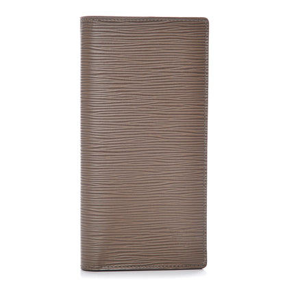 Louis Vuitton Epi Brazza Wallet Taupe 1 of 11
