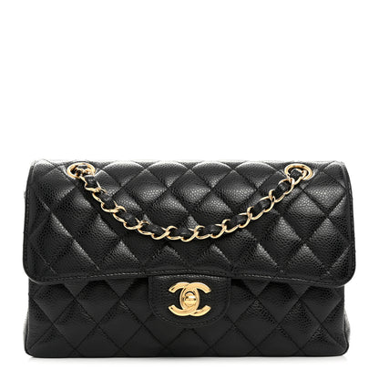 Chanel Caviar Quilted Small Double Flap Black 1 of 10