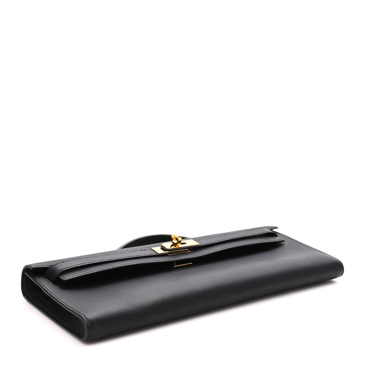 Swift Kelly Cut Clutch Pochette Black