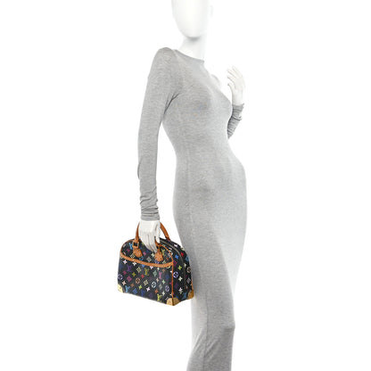 Louis Vuitton Monogram Multicolor Trouville Black 2 of 11