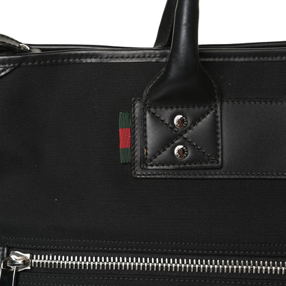 Gucci Nylon Web Briefcase Black 12 of 15