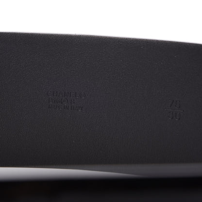 Chanel Patent Calfskin Belt 75 30 Black 6 of 7