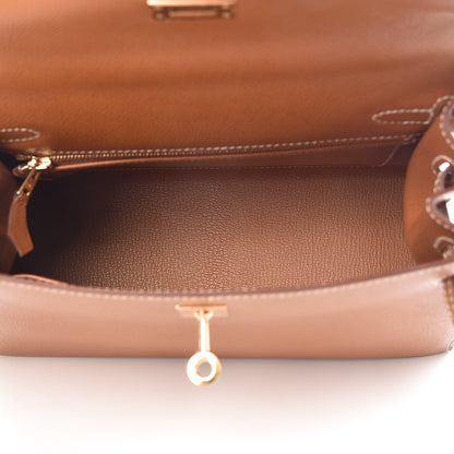 Hermes Epsom Kelly Sellier 25 Gold 7 of 46