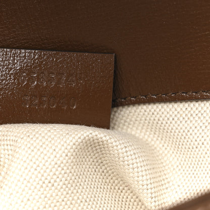 Gucci GG Supreme Monogram Web Mini Horsebit 1955 Shoulder Bag Beige Brown Sugar 7 of 10