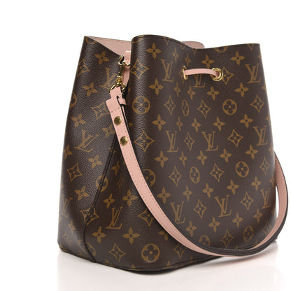 Louis Vuitton Monogram Neonoe MM Rose Poudre 3 of 8