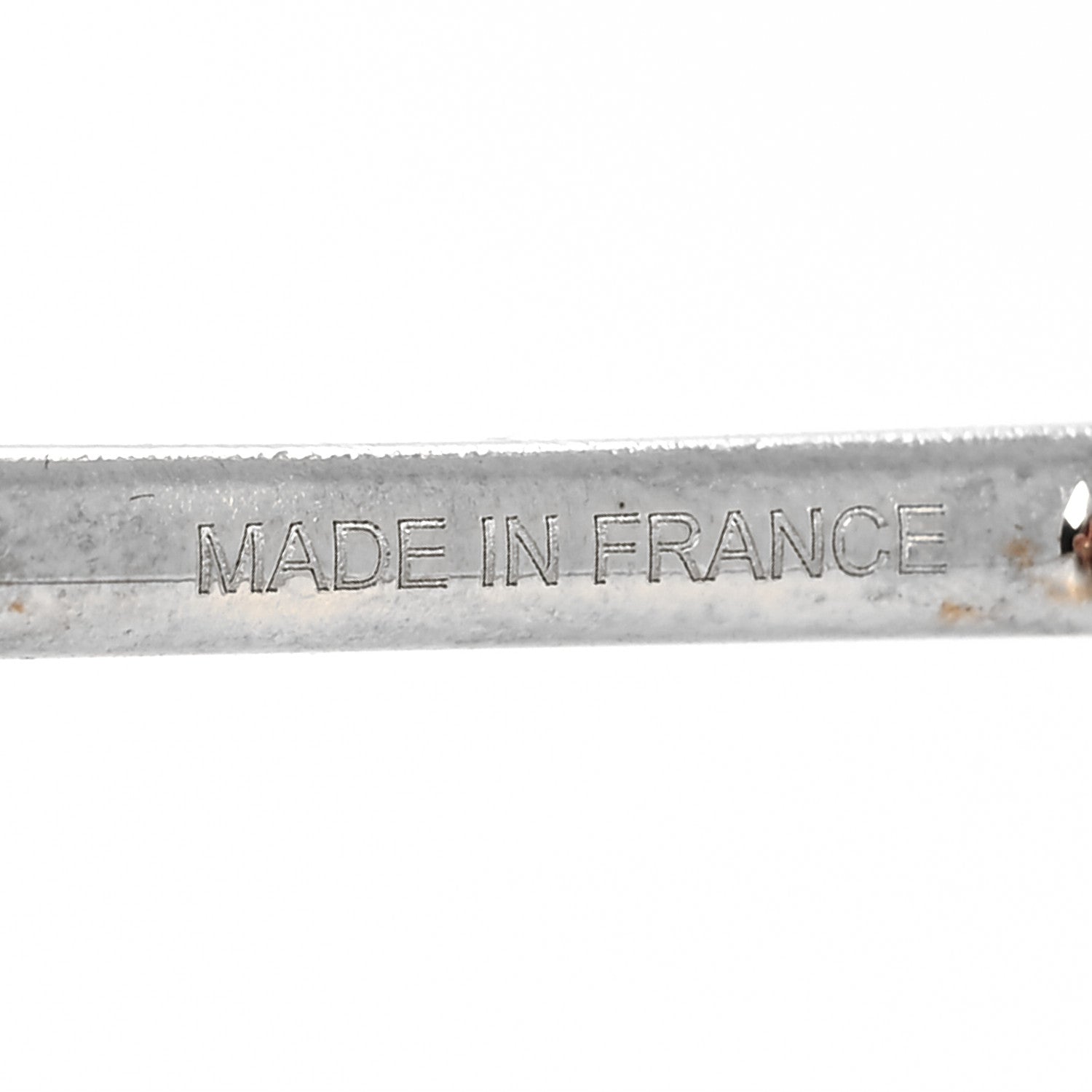 Hermes Palladium Permabrass Curiosite Charm Pendant 4 of 5