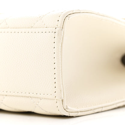 Saint Laurent Grain De Poudre Textured Mixed Matelasse Medium Triquilt Monogram Satchel Crema Soft 10 of 11