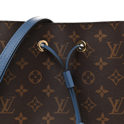 Louis Vuitton Monogram Neonoe MM Blue Jean 8 of 10