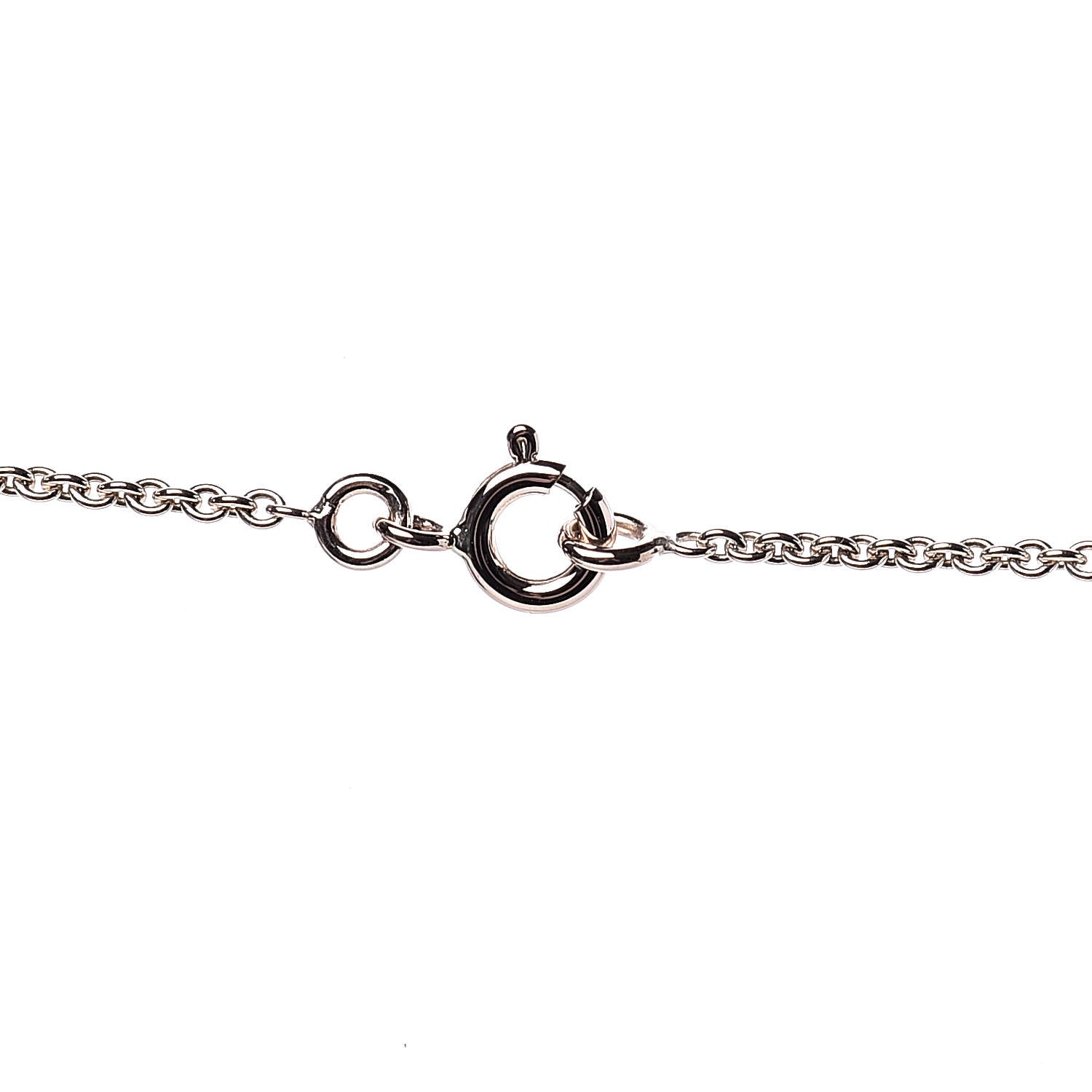Hermes 18K Rose Gold Diamond Constance Amulette Pendant Necklace 5 of 7