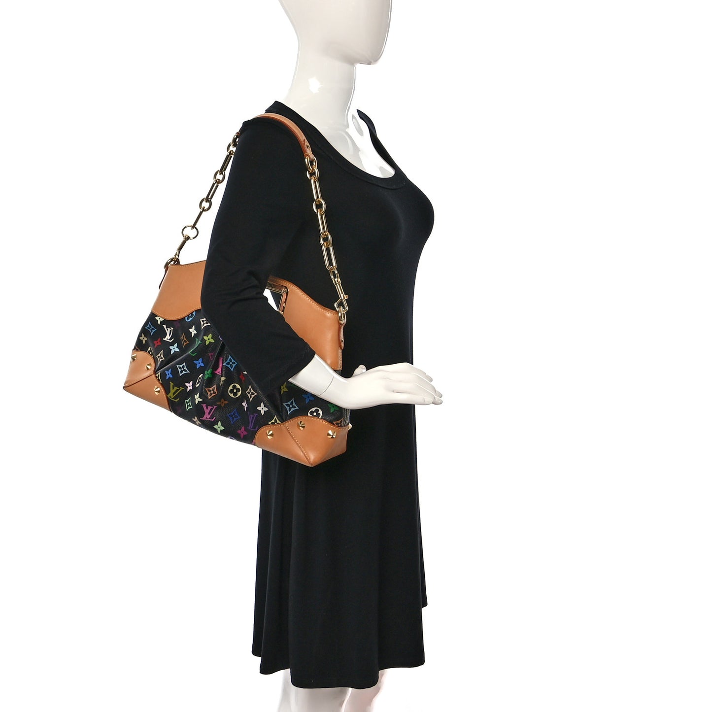 Monogram Multicolor Judy MM Black