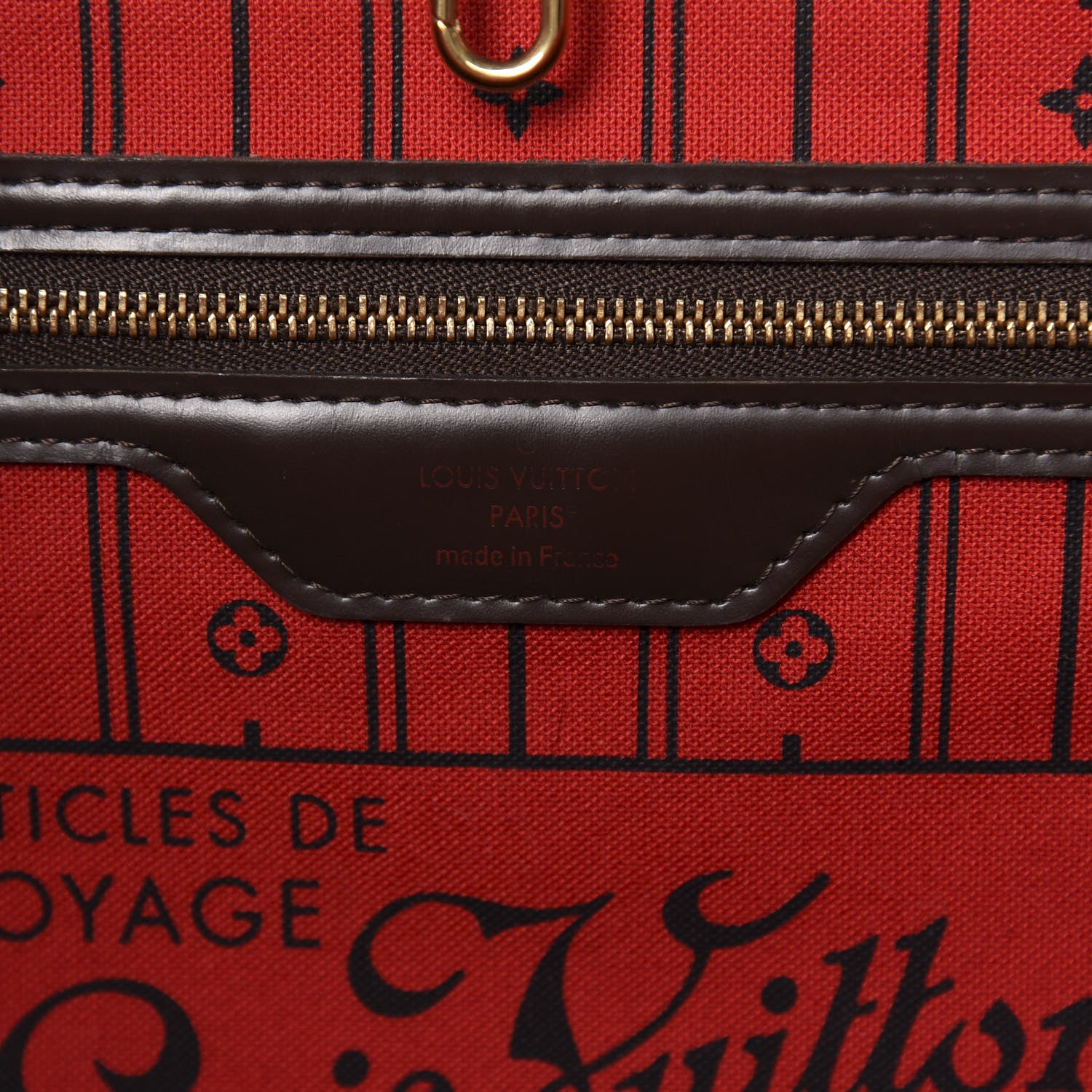 Louis Vuitton Damier Ebene Neverfull GM 8 of 14