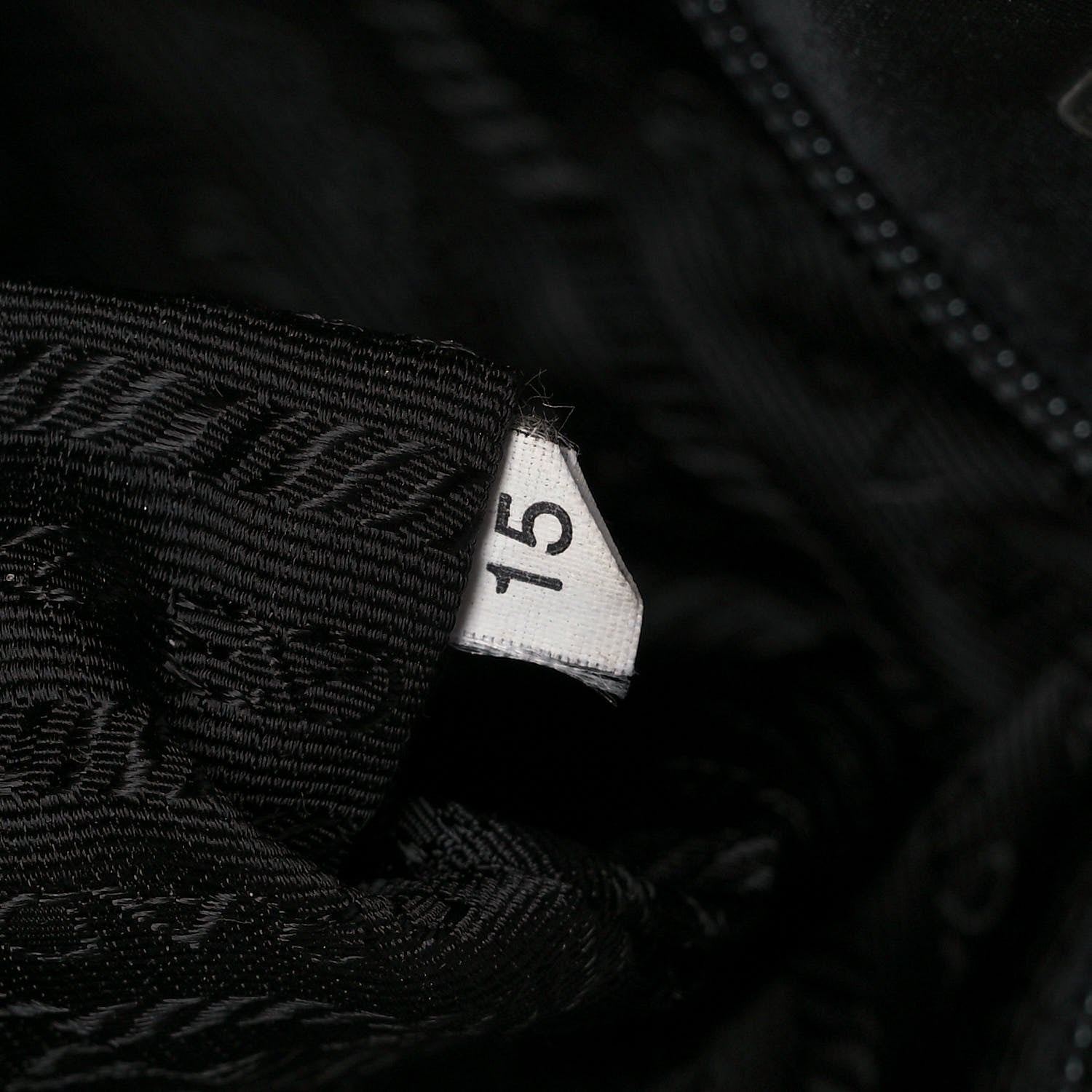 Prada Nylon Vela Shopping Tote Black 6 of 12