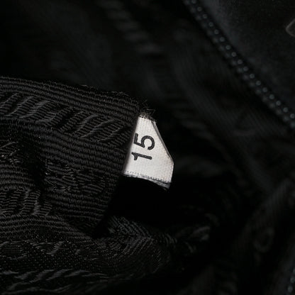 Prada Nylon Vela Shopping Tote Black 6 of 12