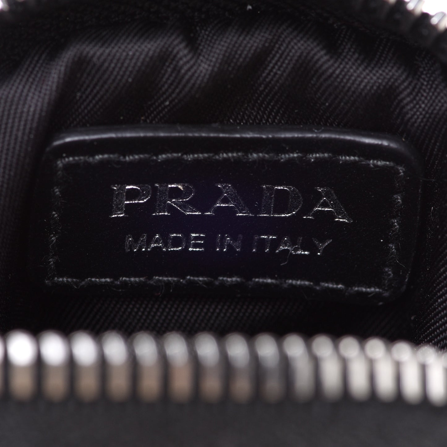 Tessuto Nylon Mini Pouch Black