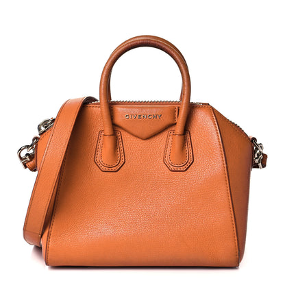 Givenchy Sugar Goatskin Mini Antigona Rust 1 of 16