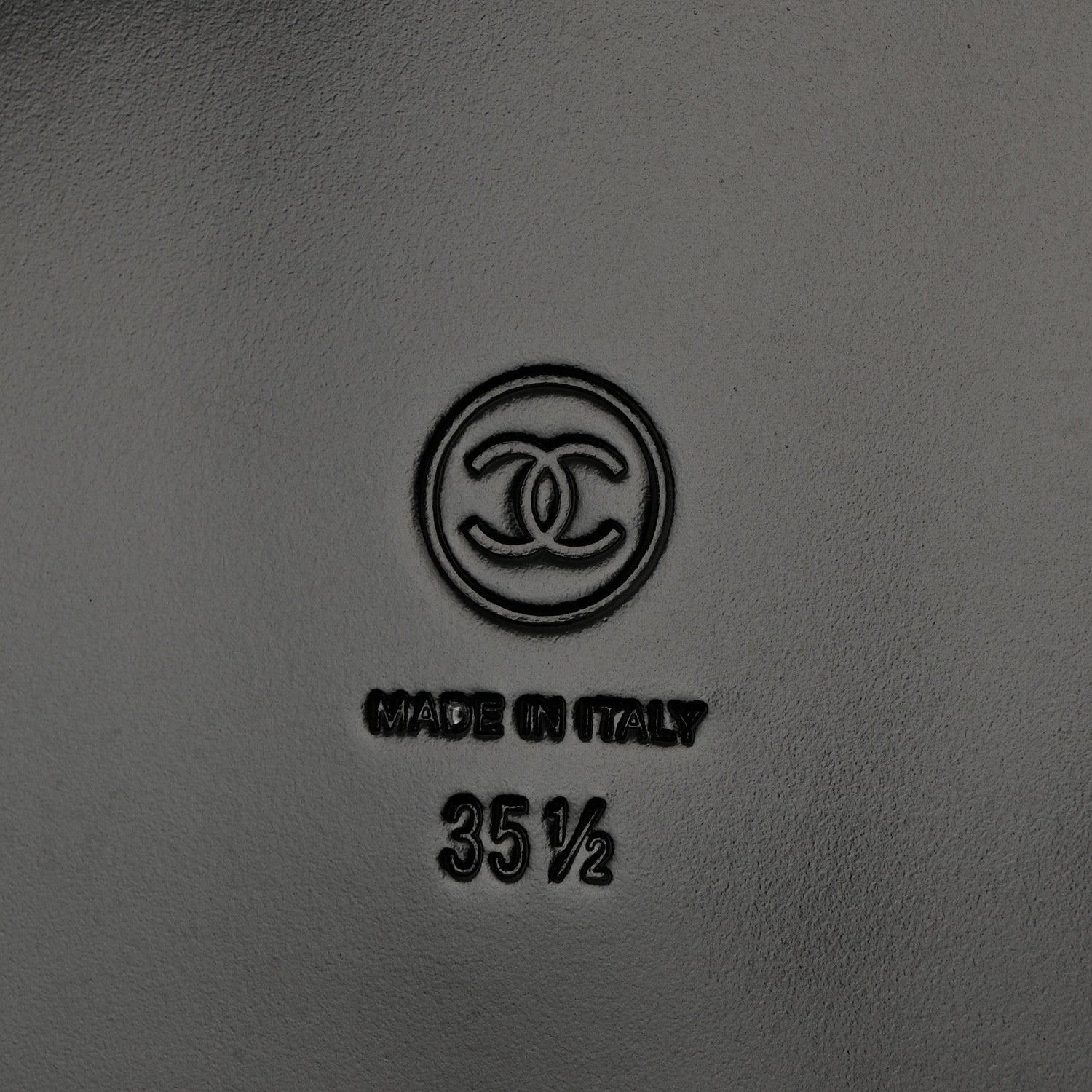 Chanel Grained Calfskin Velcro Dad Sandals 35.5 Black 8 of 9