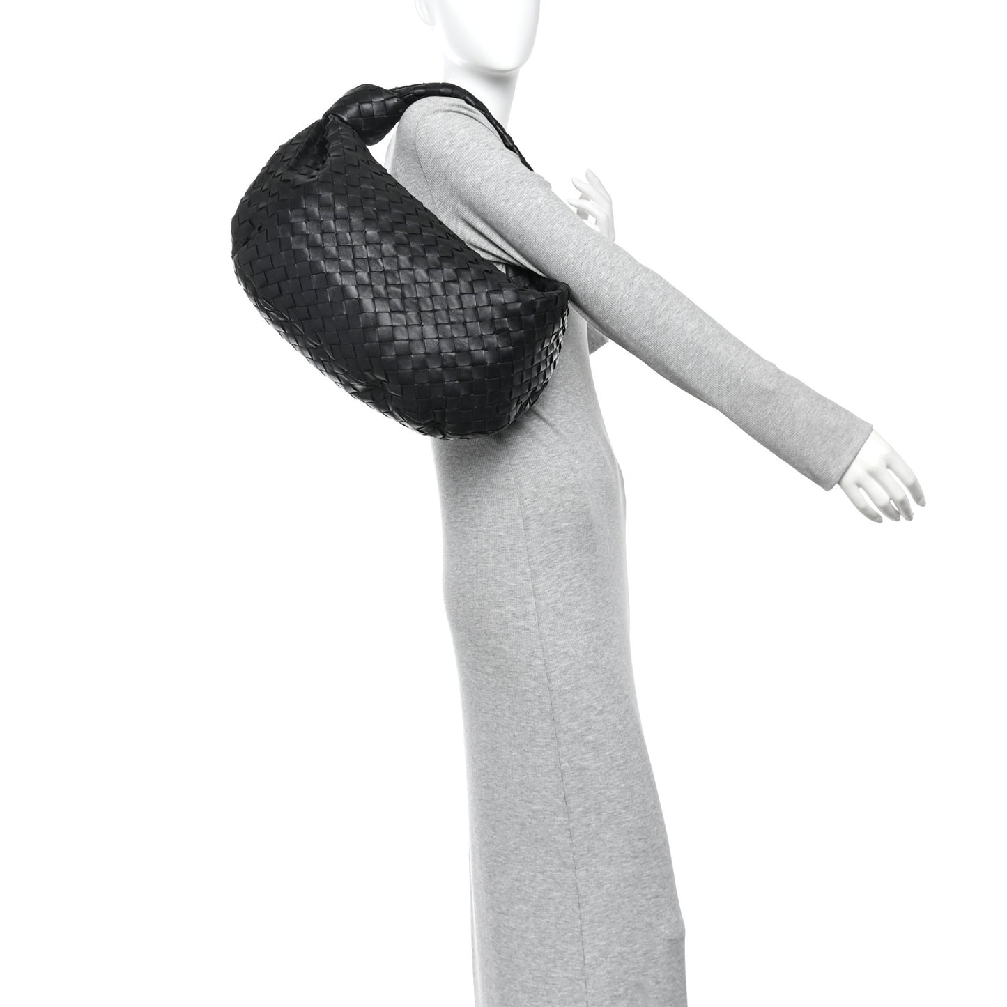Nappa Intrecciato Small Jodie Black