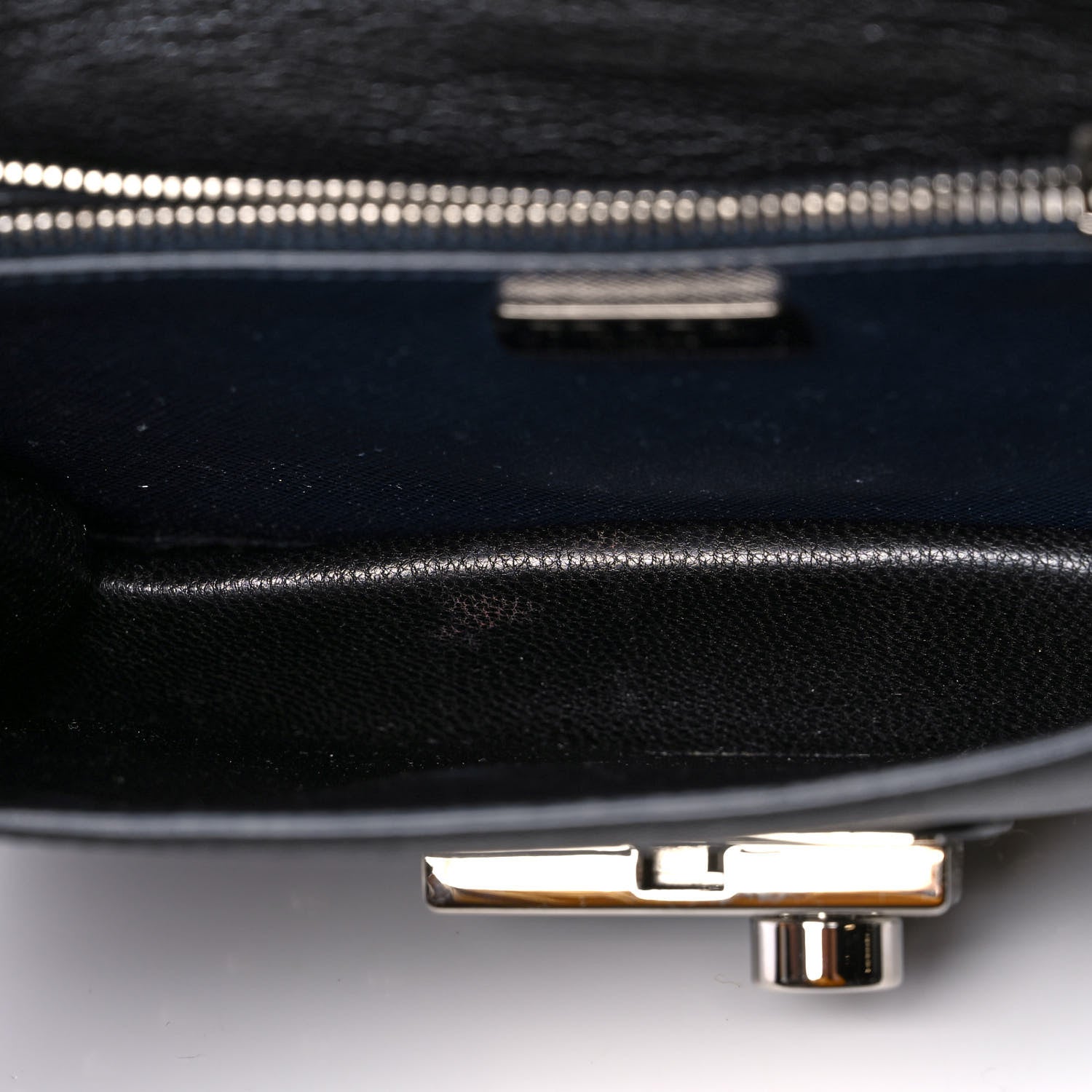 Prada Saffiano Studded Sound Bag Black Baltico 12 of 12
