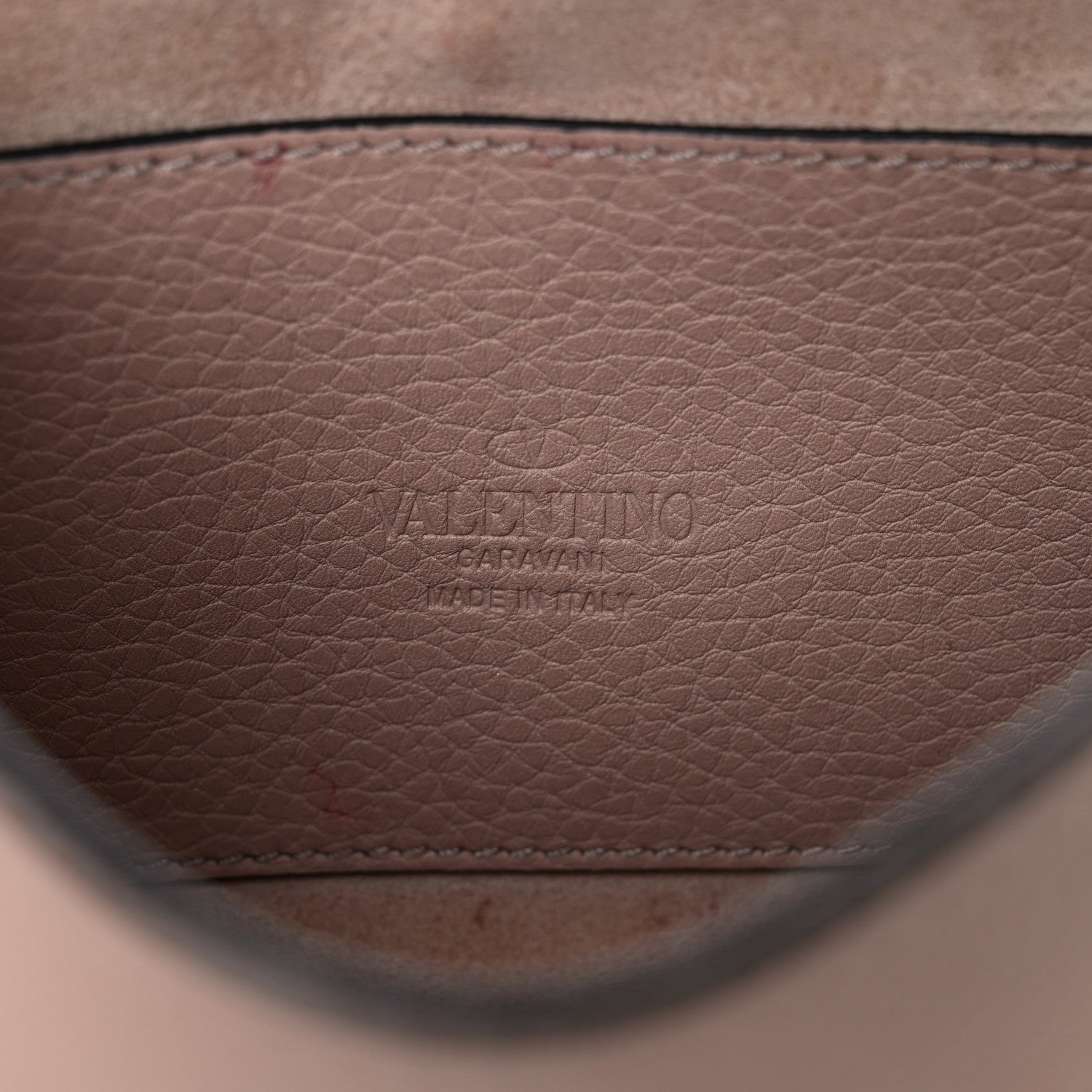 Valentino Garavani Pebbled Calfskin Medium Rockstud Flip Lock Crossbody Bag Poudre 5 of 20