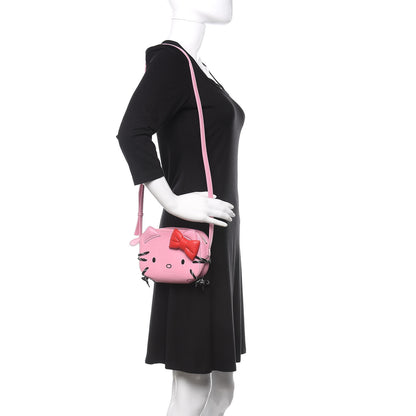 Balenciaga Calfskin Hello Kitty Camera Bag Pink 2 of 10