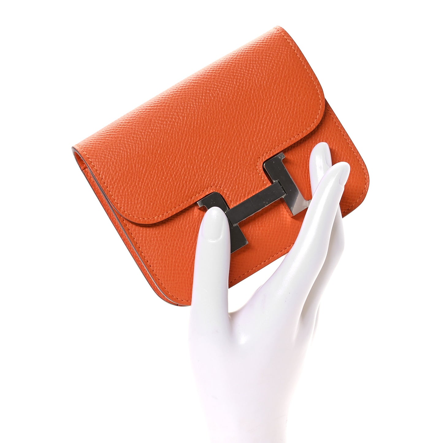 Epsom Constance Slim Wallet Orange