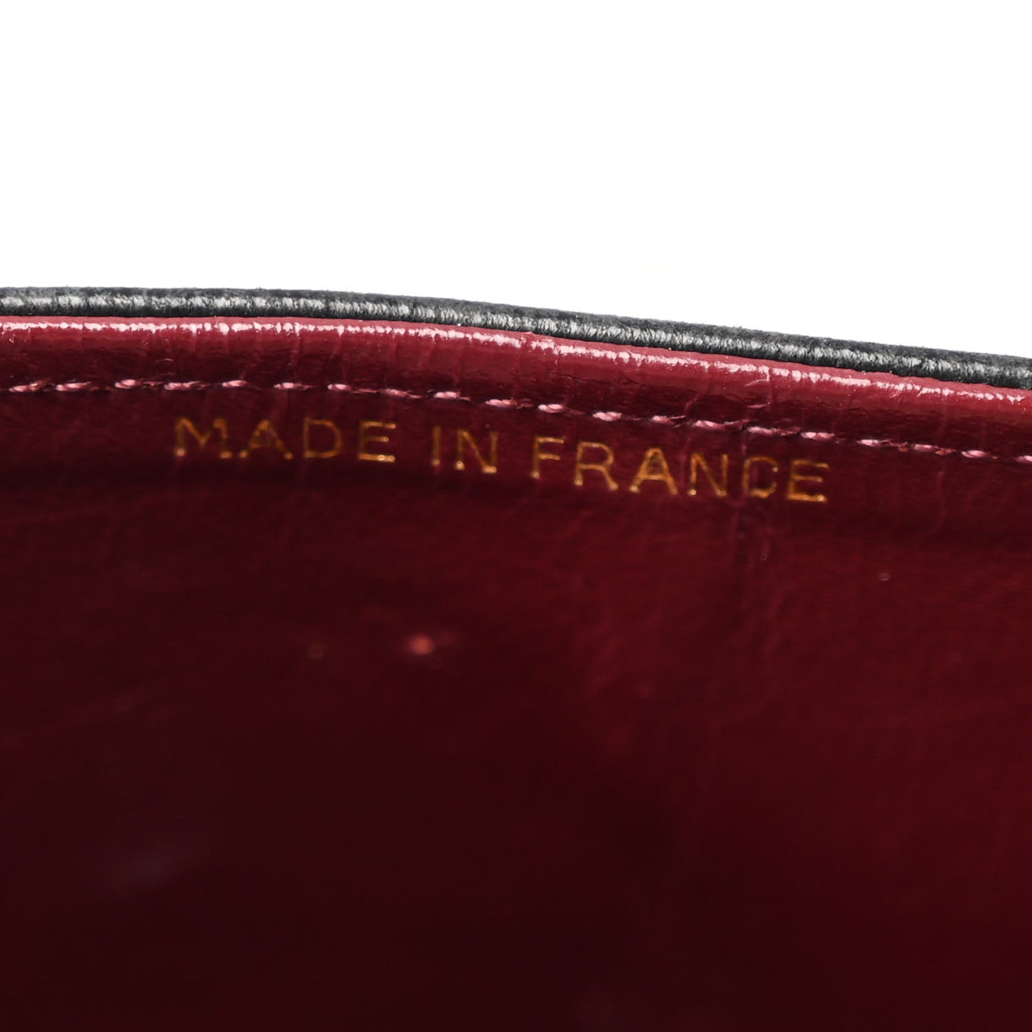 Lambskin Medium Double Flap Black