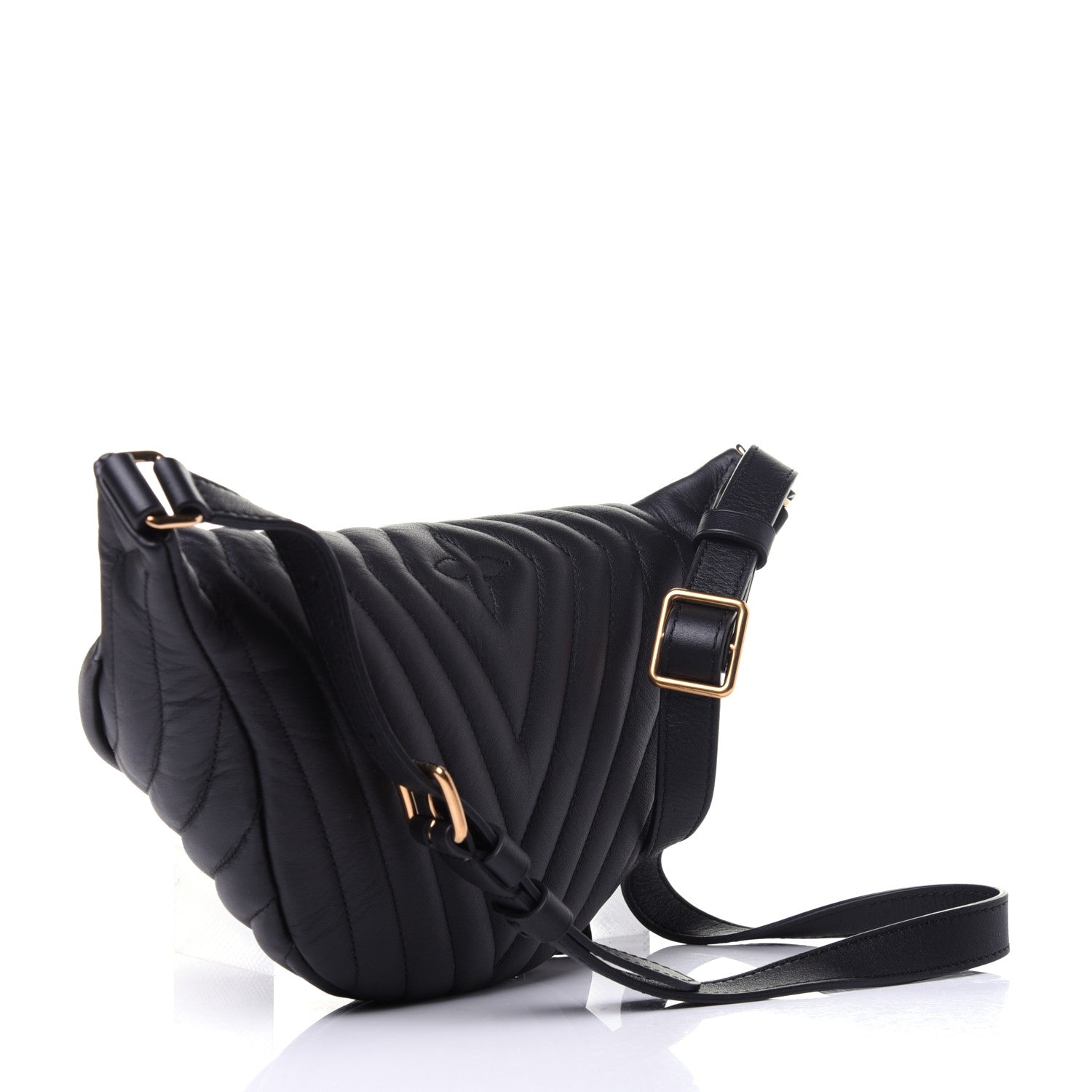 Louis Vuitton Monogram New Wave Bumbag Black 3 of 9