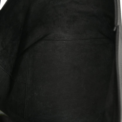 The Row Grained Calfskin Park Tote Three Black 6 of 10