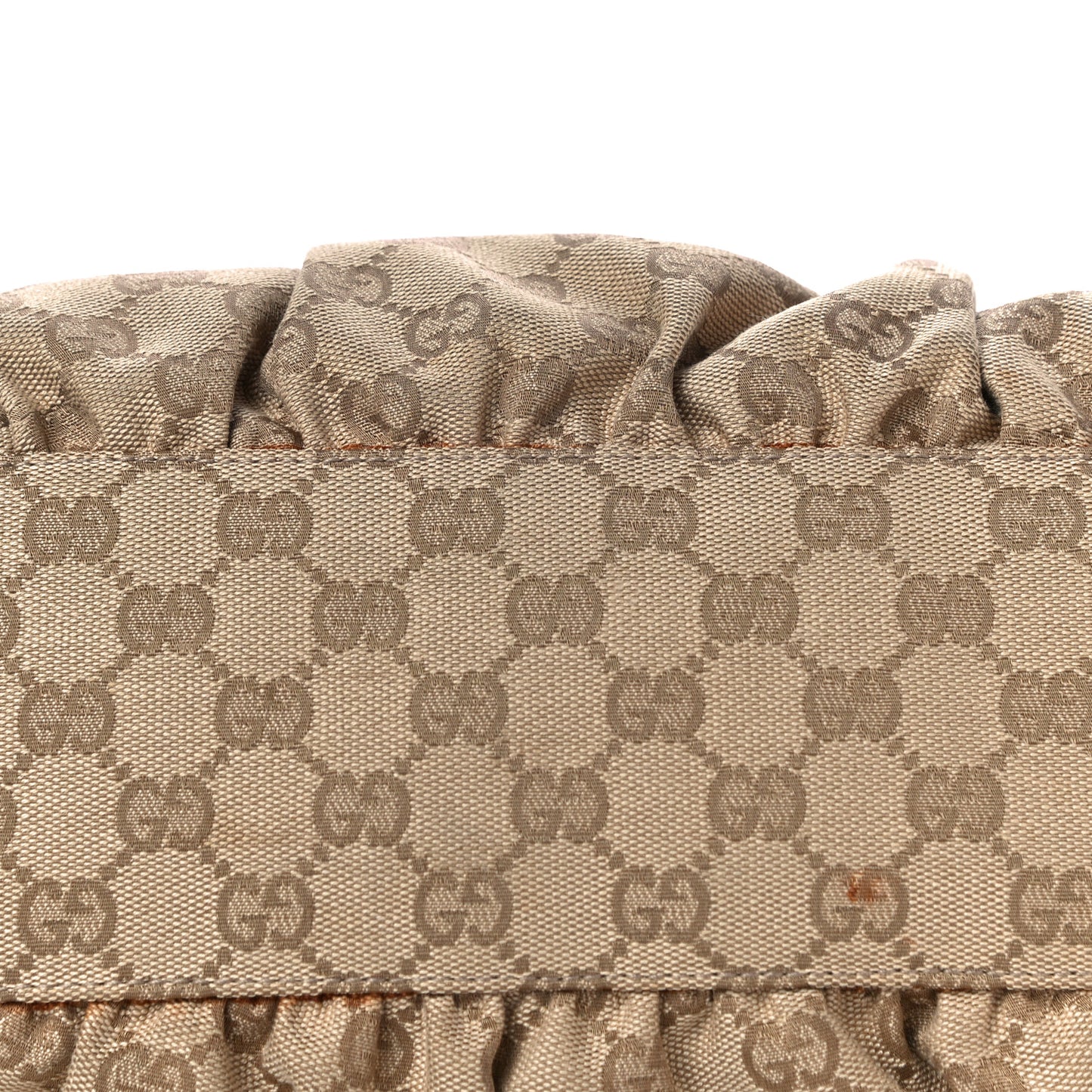 Monogram Medium D Gold Ring Hobo Gold