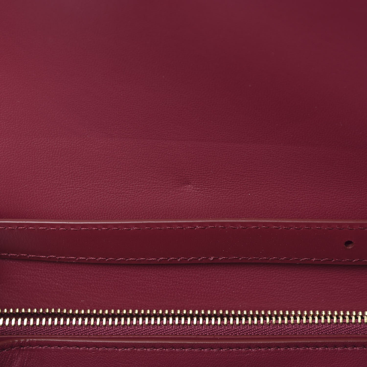 Celine Box Calfskin Medium Classic Box Flap Bag Raspberry 11 of 11