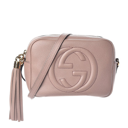 Gucci Cellarius Calfskin Small Soho Disco Bag Dark Cipria 1 of 9